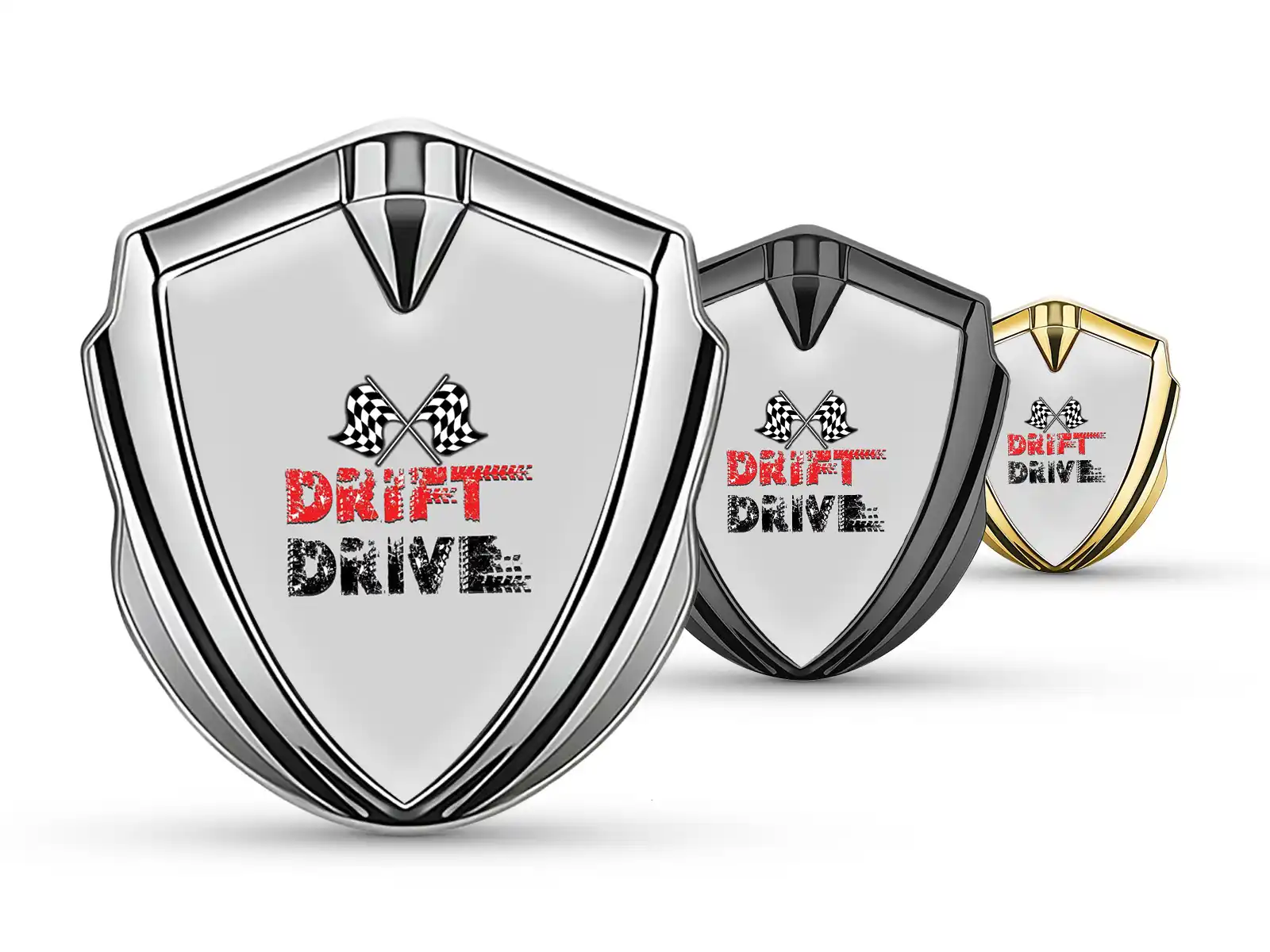 Badge Self Adhesive Customizable Glossy Finish
